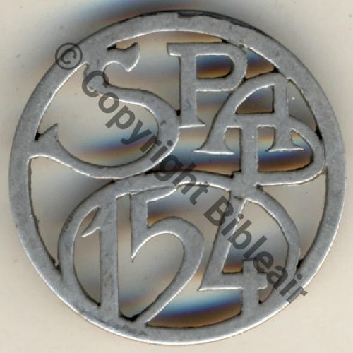 154  1917.19 A1279NH SPAD.154 Titre Epaule  SM (grave OP) Sans attache Dos tres irreg Src.cv.cv80 1461Eur05.25 
